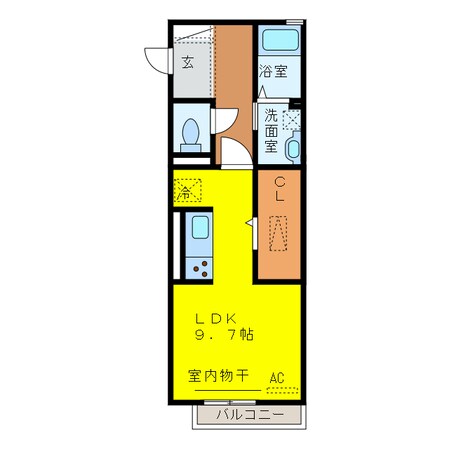 サンシティ加納の物件間取画像